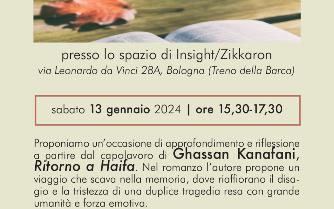 In “dialogo” con la Shoah e la Nakba